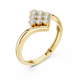 Ladies Ring ALR-139@7 - Yellow Gold - Image