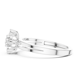 Ladies Ring ALR-141@7 - White Gold - Image