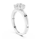 Ladies Ring ALR-141@7 - White Gold - Image