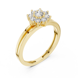 Ladies Ring ALR-141@7 - Yellow Gold - Image