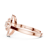 Ladies Ring ALR-154@7 - Rose Gold - Image