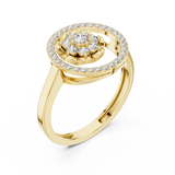 Ladies Ring ALR-154@7 - Yellow Gold - Image