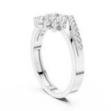 Ladies Ring ALR-159@7 - White Gold - Image