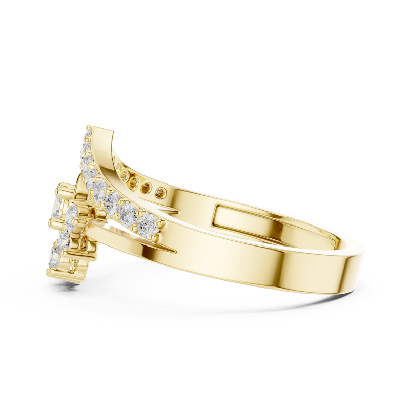 Ladies Ring ALR-159@7 - Yellow Gold - Image