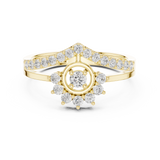 Ladies Ring ALR-159@7 - Yellow Gold - Image