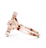 Ladies Ring ALR-162@7 - Rose Gold - Image