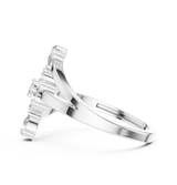 Ladies Ring ALR-162@7 - White Gold - Image