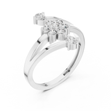 Ladies Ring ALR-162@7 - White Gold - Image