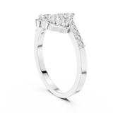 Ladies Ring ALR-164@7 - White Gold - Image