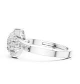 Ladies Ring ALR-165@7 - White Gold - Image