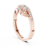 Ladies Ring ALR-165@7 - Rose Gold - Image