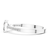 Ladies Ring ALR-166@7 - White Gold - Image