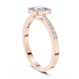 Ladies Ring ALR-166@7 - Rose Gold - Image
