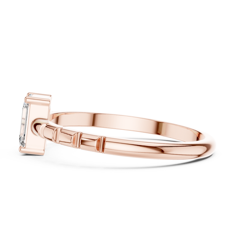 Ladies Ring ALR-171@7 - Rose Gold - Image