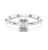 Ladies Ring ALR-171@7 - White Gold - Image