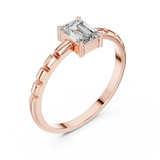 Ladies Ring ALR-171@7 - Rose Gold - Image