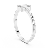 Ladies Ring ALR-171@7 - White Gold - Image