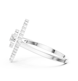Ladies Ring ALR-177@7 - White Gold - Image
