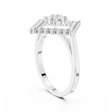 Ladies Ring ALR-177@7 - White Gold - Image
