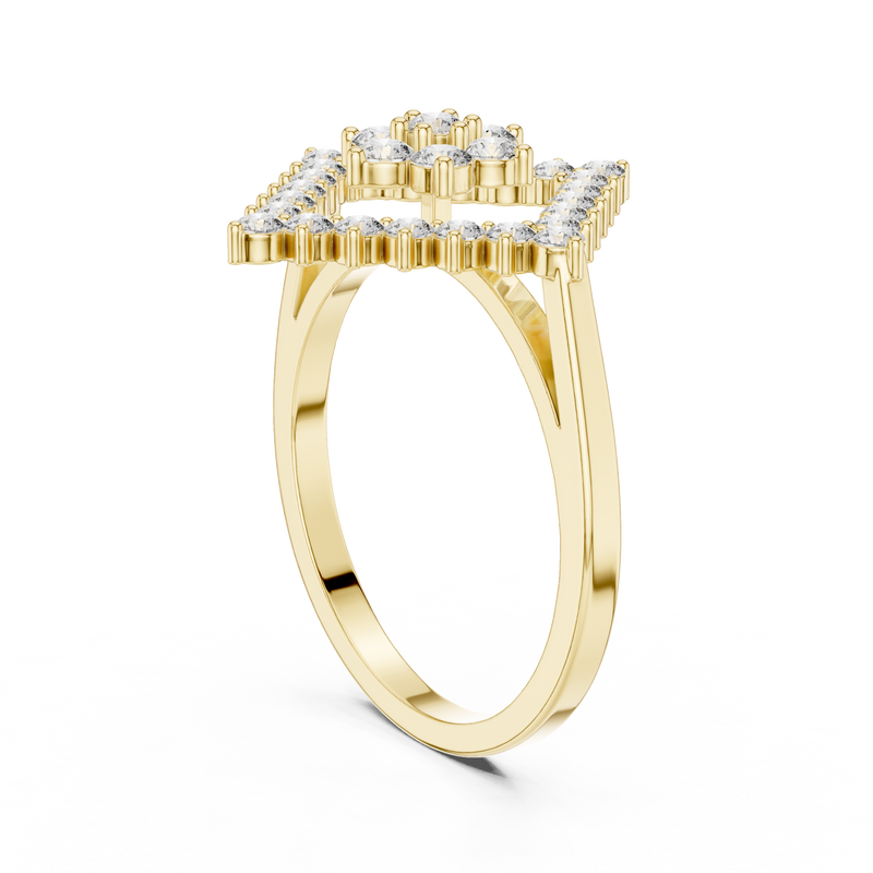 Ladies Ring ALR-177@7 - Yellow Gold - Image