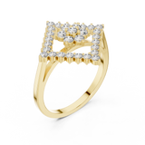 Ladies Ring ALR-177@7 - Yellow Gold - Image