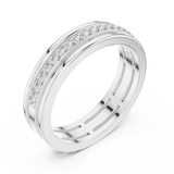 Ladies Ring ALR-1@7 - White Gold - Image