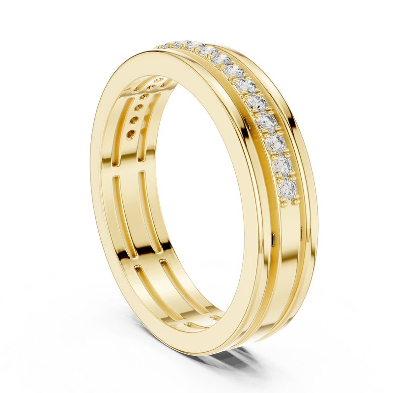 Ladies Ring ALR-1@7 - Yellow Gold - Image