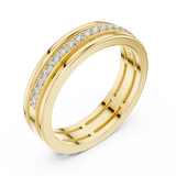 Ladies Ring ALR-1@7 - Yellow Gold - Image