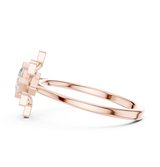 Ladies Ring ALR-208@7 - Rose Gold - Image