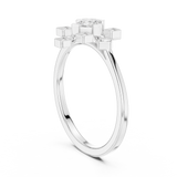 Ladies Ring ALR-208@7 - White Gold - Image