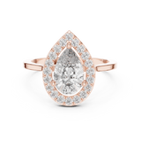 Ladies Ring ALR-226@7 - Rose Gold - Image