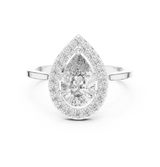 Ladies Ring ALR-226@7 - White Gold - Image