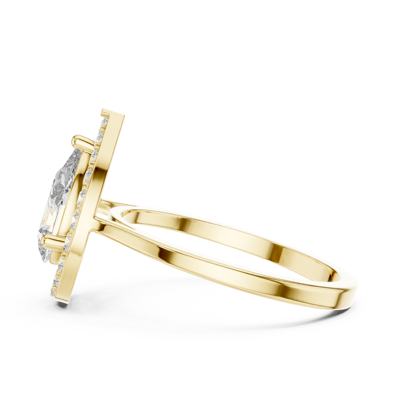 Ladies Ring ALR-226@7 - Yellow Gold - Image