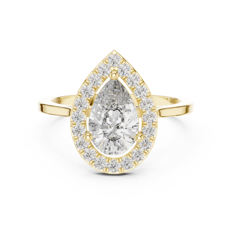Ladies Ring ALR-226@7 - Yellow Gold - Image