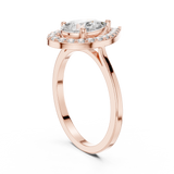 Ladies Ring ALR-226@7 - Rose Gold - Image