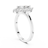 Ladies Ring ALR-226@7 - White Gold - Image