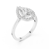 Ladies Ring ALR-226@7 - White Gold - Image
