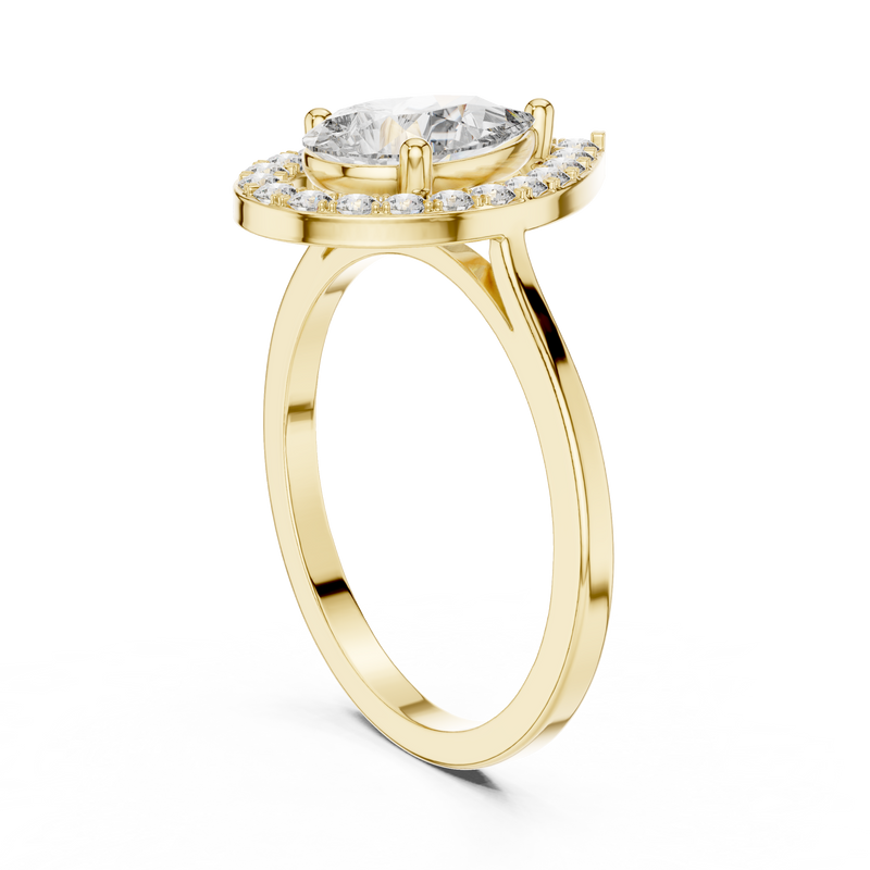 Ladies Ring ALR-226@7 - Yellow Gold - Image