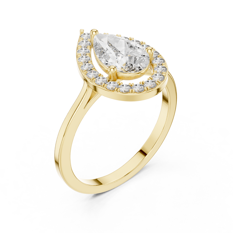 Ladies Ring ALR-226@7 - Yellow Gold - Image