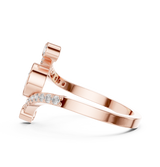 Ladies Ring ALR-276@7 - Rose Gold - Image