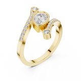 Ladies Ring ALR-276@7 - Yellow Gold - Image