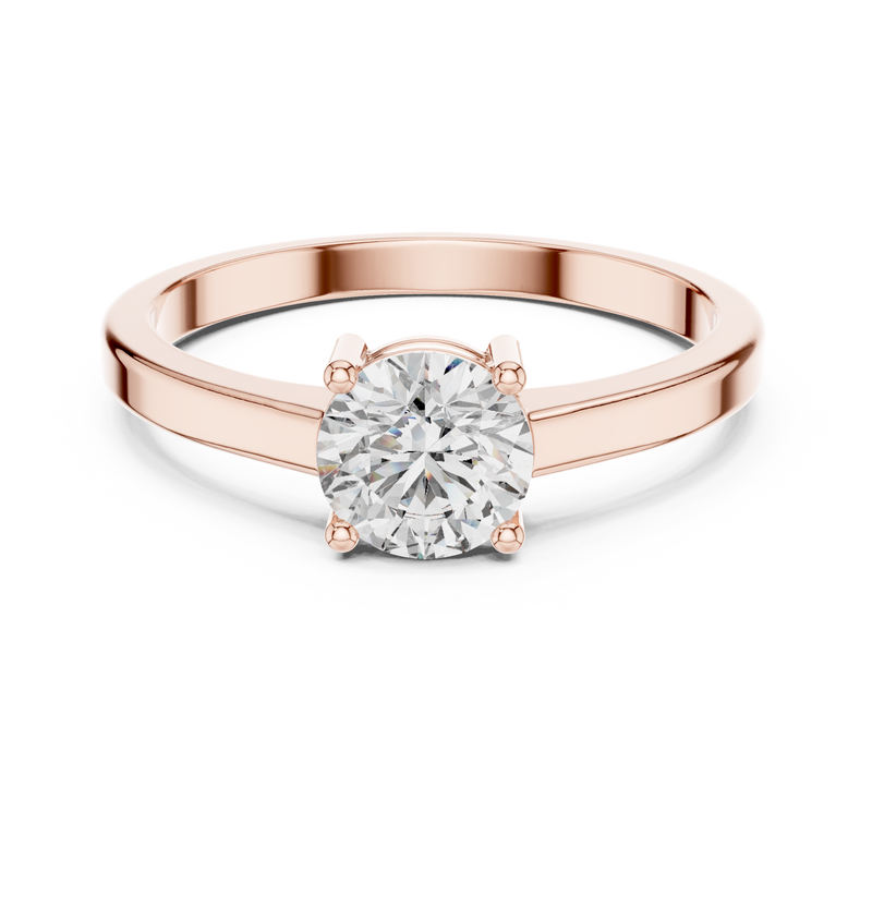 Ladies Ring ALR-28@7 - Rose Gold - Image