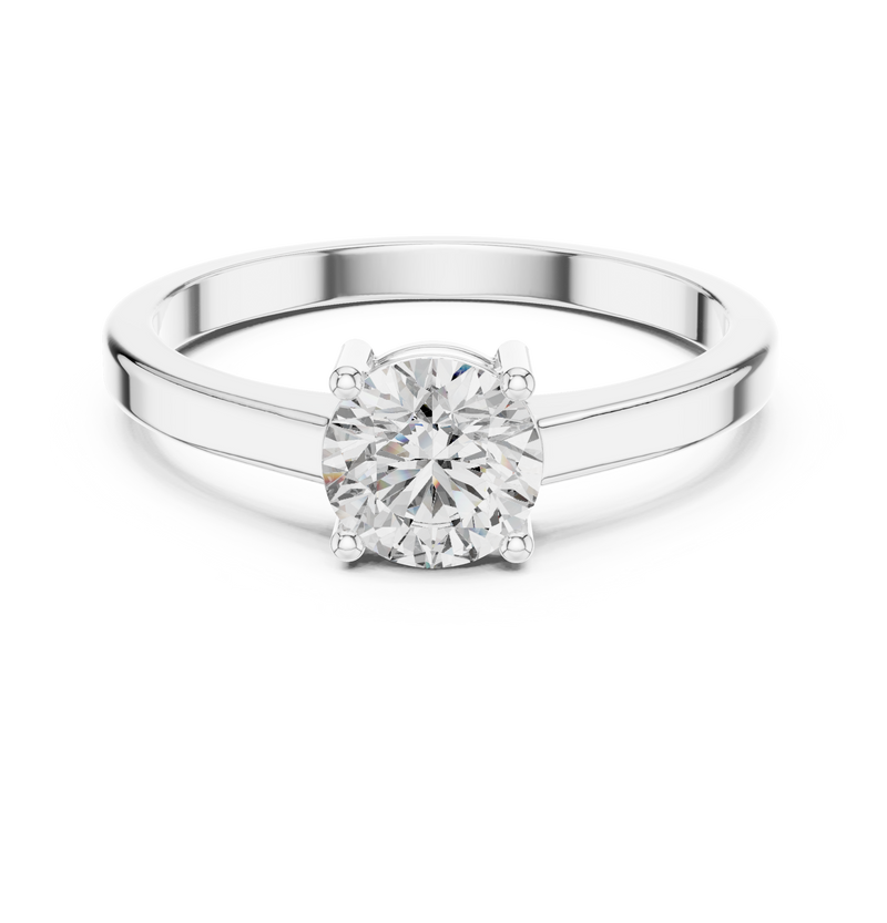Ladies Ring ALR-28@7 - White Gold - Image