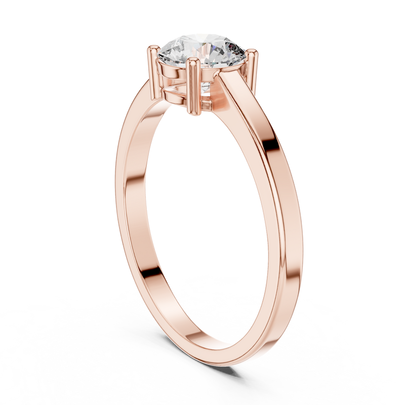 Ladies Ring ALR-28@7 - Rose Gold - Image