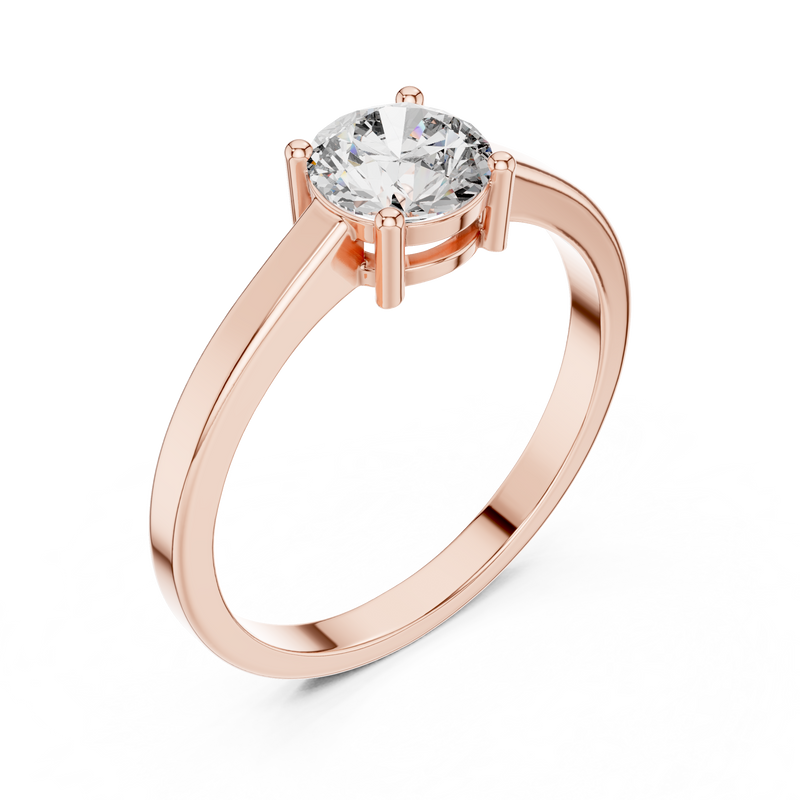 Ladies Ring ALR-28@7 - Rose Gold - Image
