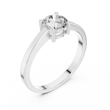 Ladies Ring ALR-28@7 - White Gold - Image