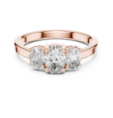Ladies Ring ALR-29@7 - Rose Gold - Image