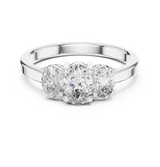Ladies Ring ALR-29@7 - White Gold - Image