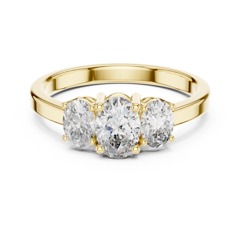 Ladies Ring ALR-29@7 - Yellow Gold - Image