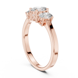 Ladies Ring ALR-29@7 - Rose Gold - Image